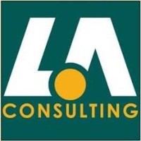 L.A Consulting logo, L.A Consulting contact details