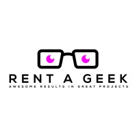 Rent a geek BV logo, Rent a geek BV contact details