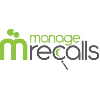 ManageRecalls logo, ManageRecalls contact details