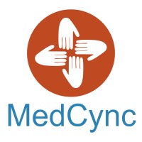 MedCync logo, MedCync contact details