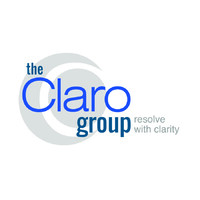 The Claro Group logo, The Claro Group contact details