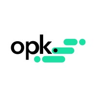 OPK AS logo, OPK AS contact details