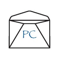 P logo, P contact details