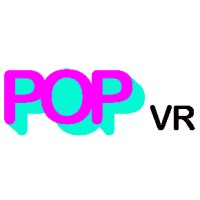 POPvr logo, POPvr contact details