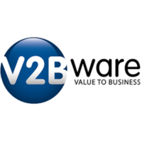 V2Bware logo, V2Bware contact details