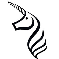 The Black Unicorn logo, The Black Unicorn contact details