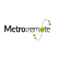 Metro Remote as logo, Metro Remote as contact details