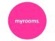 MyRooms logo, MyRooms contact details