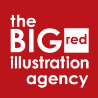 The Big Red Illustration Agency logo, The Big Red Illustration Agency contact details