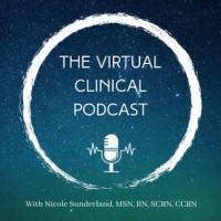 The Virtual Clinical Podcast logo, The Virtual Clinical Podcast contact details