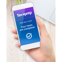 TaxEprep logo, TaxEprep contact details