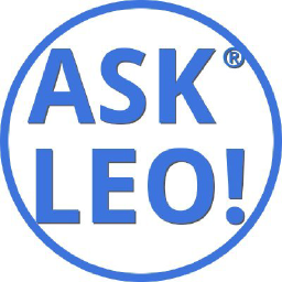 Ask Leo! logo, Ask Leo! contact details