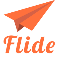 Flide logo, Flide contact details