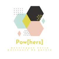 Pow[hers] logo, Pow[hers] contact details