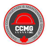 Canadian Construction & Maintenance Group Inc. or CCMG Inc. for short logo, Canadian Construction & Maintenance Group Inc. or CCMG Inc. for short contact details