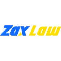 Zax Law logo, Zax Law contact details