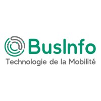 BusInfo logo, BusInfo contact details