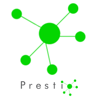 Prestio logo, Prestio contact details