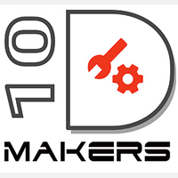 10D Makers logo, 10D Makers contact details