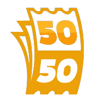 Charity 5050 Raffle logo, Charity 5050 Raffle contact details