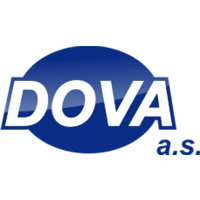 DOVA a.s. logo, DOVA a.s. contact details