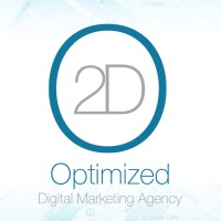 2D Optimized Marketing logo, 2D Optimized Marketing contact details