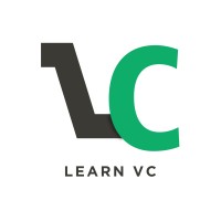 LearnVC logo, LearnVC contact details