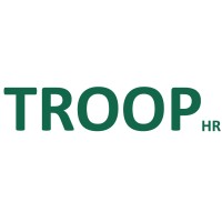 TroopHR logo, TroopHR contact details