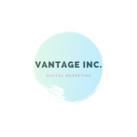 The Vantage Marketing logo, The Vantage Marketing contact details