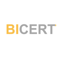 BICERT logo, BICERT contact details