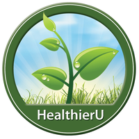 HealthierU logo, HealthierU contact details