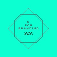 B for Branding logo, B for Branding contact details