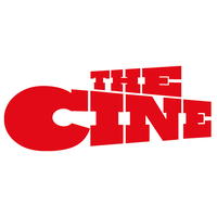 The Cine logo, The Cine contact details