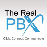 The Real PBX logo, The Real PBX contact details