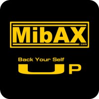 MibAX logo, MibAX contact details