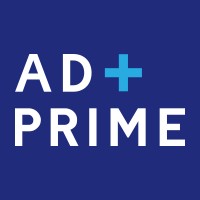 AdPrime logo, AdPrime contact details