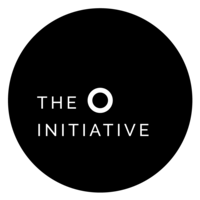 The O initiative logo, The O initiative contact details