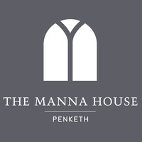 The Manna House logo, The Manna House contact details