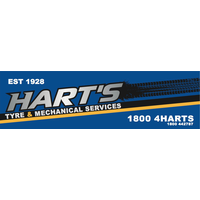 Hart's Tyre & Mechanical Services logo, Hart's Tyre & Mechanical Services contact details