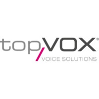 top-VOX logo, top-VOX contact details