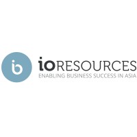 IOResources logo, IOResources contact details