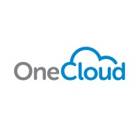 OneCloud logo, OneCloud contact details