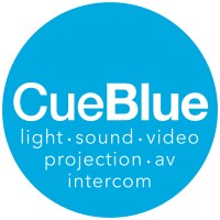 CueBlue logo, CueBlue contact details