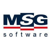 MSG software logo, MSG software contact details