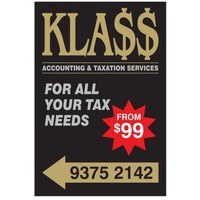 KLASS accounting and taxation logo, KLASS accounting and taxation contact details