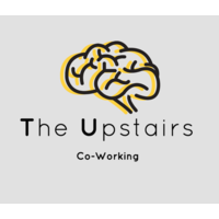 The Upstairs logo, The Upstairs contact details