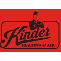 Kinder Heating and Air logo, Kinder Heating and Air contact details