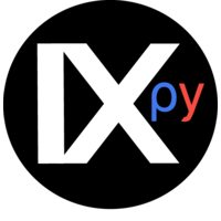 IXpy logo, IXpy contact details