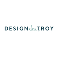 Design des Troy logo, Design des Troy contact details