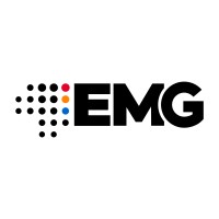 EMG logo, EMG contact details